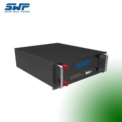 48V 100Ah House Battery Storage 5000-8000 Cycle Life For Residential