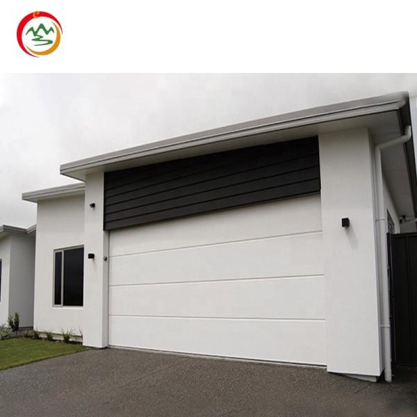 Modern Style Customizable Steel Flip Sectional Lift Overhead Garage Door Factory Price Finished Surface for Home Use