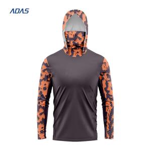Sweatproof Fishing Performance Hoodie Pullovers Clothing Shirts Custom Logo