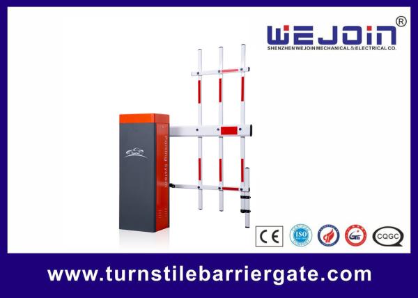 3 Fence Boom Parking Barrier Gate 10 Million MTBF DC Servo Motor 2 Years Warranty
