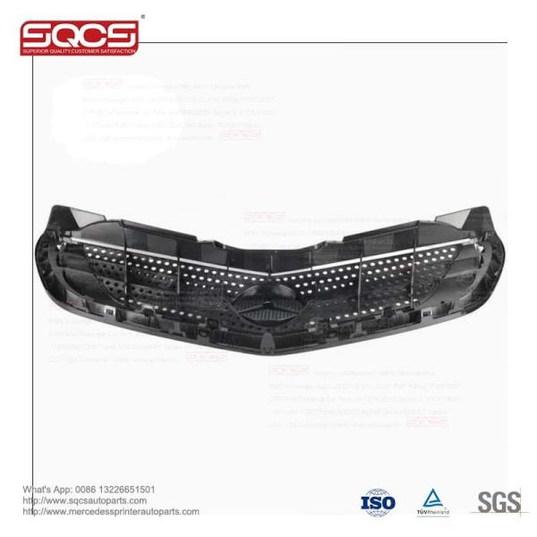 9068800785-1 Car Front Bumper Grill Emblem Black C204 Diamond Grille for Mercedes Benz Sprinter W906 2016-2018 OE 9068800785