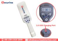 Alarma de mano alcalina de la vibración del detector 2400mAh de la seguridad de V160E AA