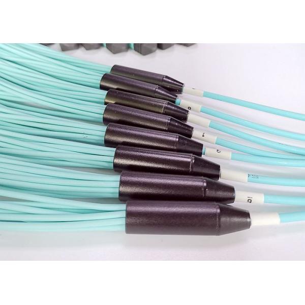 MPO - LC Pre Terminated Multi Fiber Cables Fully Tested For Industrial / Military