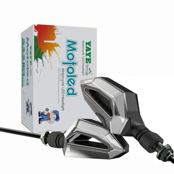 DC12V sinais de viração de motocicleta Flasher de cauda de luz LED flasher de água fluente IP67 flexível