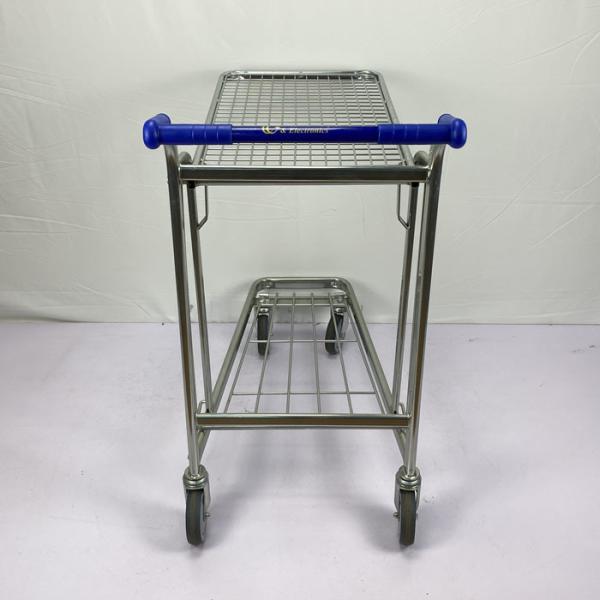 Логотип емкости вагонетки 200Kgs склада двойной палуба планшетный сверхмощный подгонял