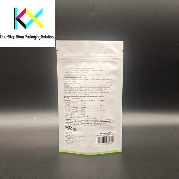 Customized Digital Printed Smell Proof High Barrier Protein Powder Pouches