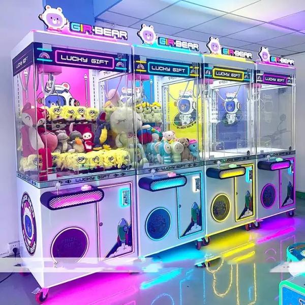 110V/220V Lucky Star Claw Machine Игрушка для детей Персонализированная забава и развлечения