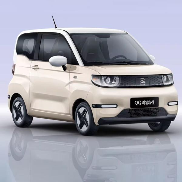 Level Mini Car Chery QQ Ice Cream 120km Energy Vehicle with 6.5 Hours Charging Time
