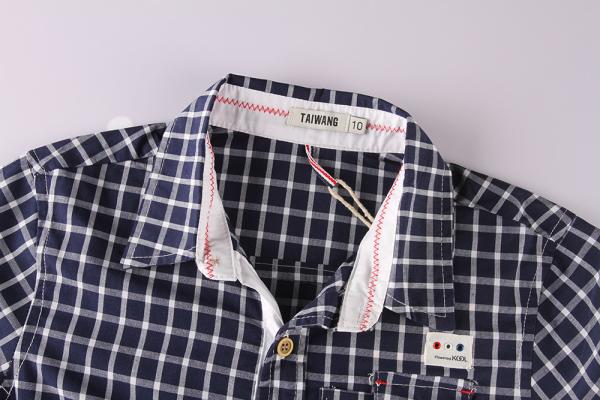 Boy'S 100% Cotton Casual Shirts 4 14y Size Stockpapa