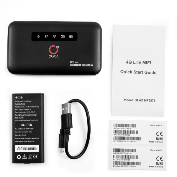 OLAX MF6875 4G Mobile Wifi Device Pocket Mini CPE Modem With Sim Card Slot