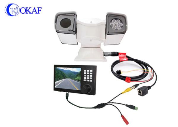 Câmera do IP de 1.3MP AHD HD Pan Tilt Zoom à prova de choque para o sistema dinâmico do forense da polícia