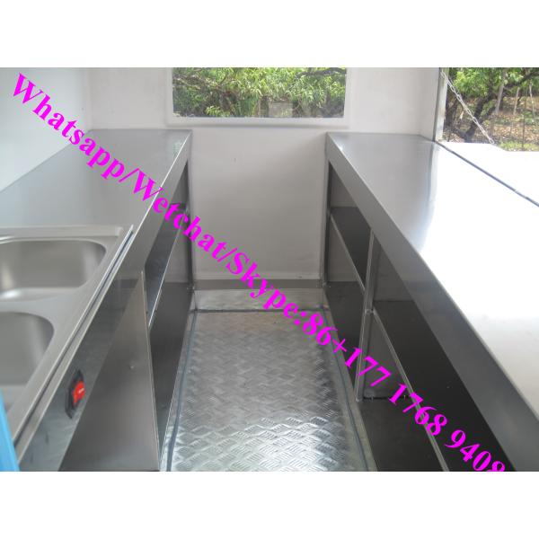 2300*1650*2300mm Mobile Food Kitchen Truck Cart Trailer with Perfect in Australia
