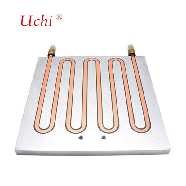 1500W IGBT Module Liquid Cold Plate Water Cooling Aluminum Heat Sink Solution