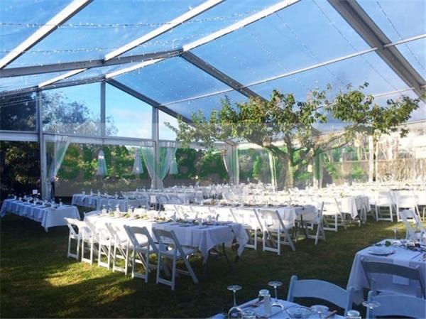 Custom PVC Marquee Party Tent Event Facility Catering Rental Service Stable