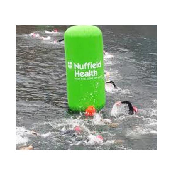 High quality advertising Inflatable Buoys Inflatable Clinder floating water buoy