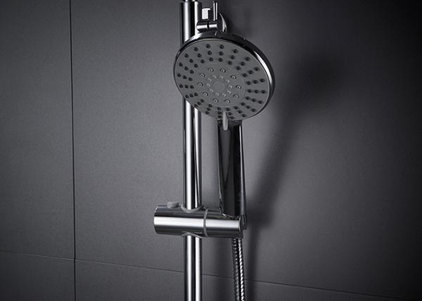 Round Shape Rainfall Shower System Wall Mounted 5 Years Warranty ROVATE
