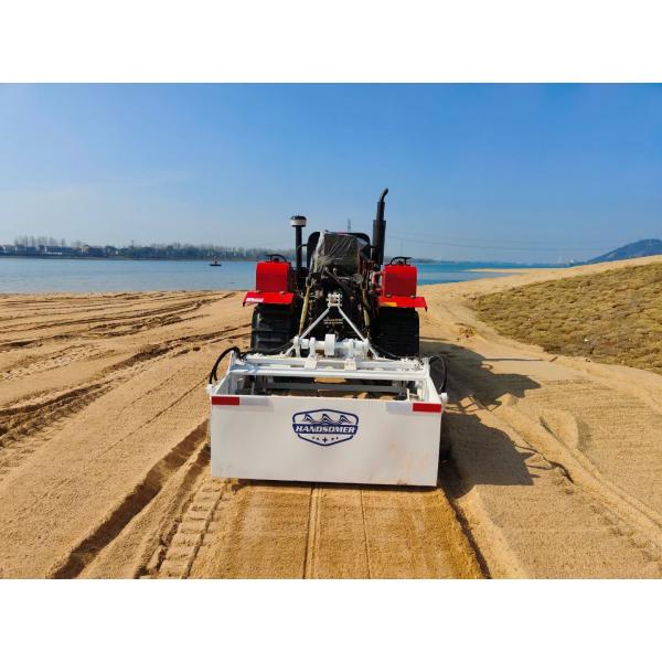 800KG Beach Sand Cleaning Machine Sweeper Tractor for Environmental Beach Maintenance