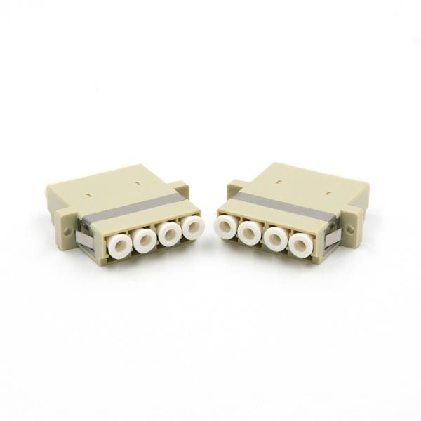 FTTH Optical Fiber LC Upc Adapter Multimode Quad Om1 Om2 Quad Coupler