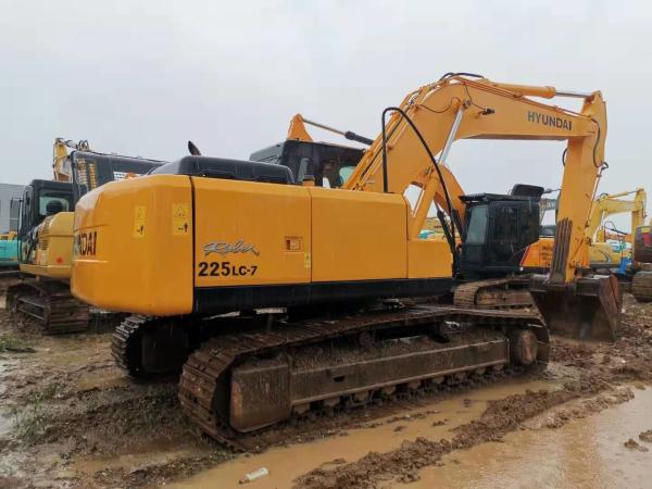 Japan Isuzu Engine 22T R225-7 Used Hyundai Excavator