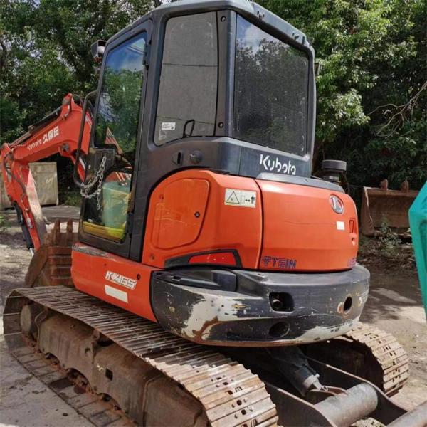 48.3KW Kubota Official 5ton KX165 Excavator from Japan with 0.24m3 Bucket Capacity