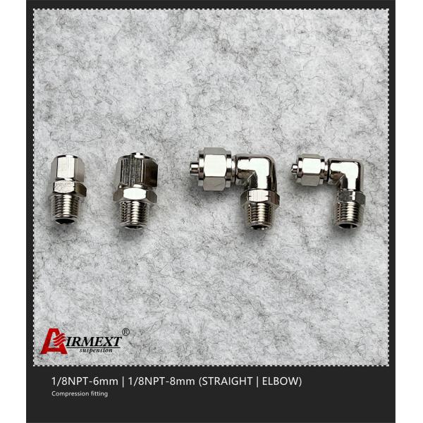 One Touch Tube Quick Connect Air Fittings 1/8NPT-6mm Air Spring Parts