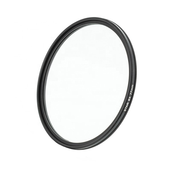 Waterproof Special Effect Lens Filter Rotatable 8 Points Star Filter With Multi Layer Coating