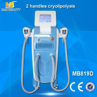 2 handles cryolipolysis machine weight loss /cool sculpting machine/fat freezing machine