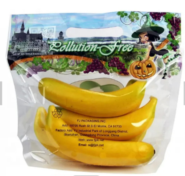 Storage Fruit Plastic Grape Bags Ziplock Customized Heavy Duty