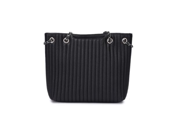 Sheepskin Bucket Womens Shoulder Handbags , Fashionable Skew Across Chain Bag