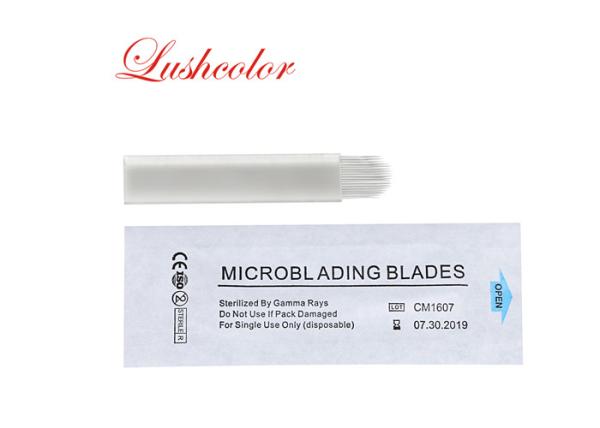 0.20mm Silver Semi Permanent Makeup And Tattoo Hard Blade For Microshading And Fogging