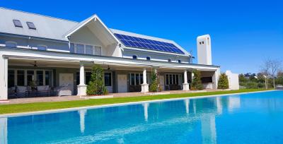 Painéis solares do apartamento da C.C. 3000w e sistema do inversor
