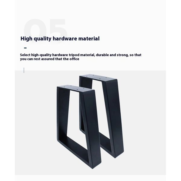 Professional Hardware Home Desk Feet Square Table Frame Furniture Leg Metal Table Legs
