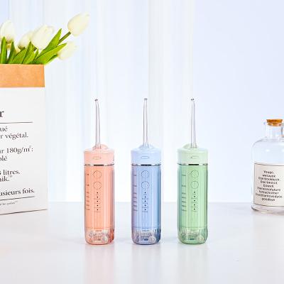 Rechargeable Portable Oral Irrigator , Toothpick Water Flosser With 225ml Water Tank
