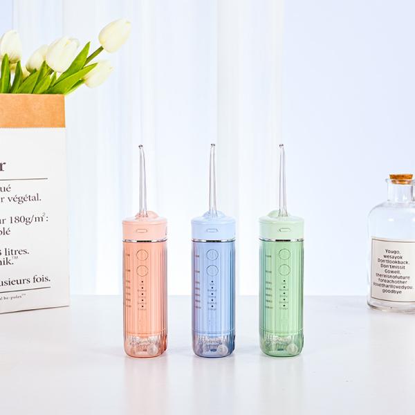Rechargeable Portable Oral Irrigator , Toothpick Water Flosser With 225ml Water Tank