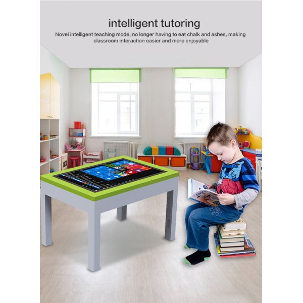 Small Green Early Education Touch Screen Tablet Table Multifunctional Entertainment Interactive Capacitive Touch