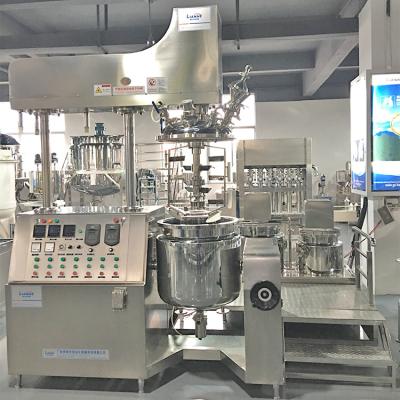 Misturador de aço inoxidável do emulsivo do vácuo de 3 camadas com homogenizador superior