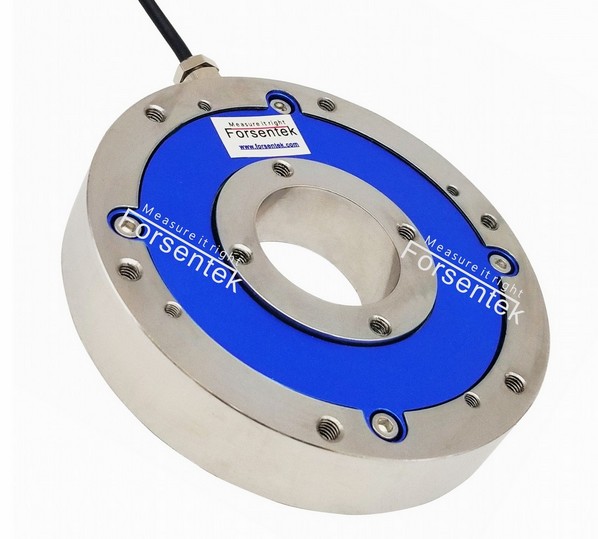 Flange torque sensor for Mixer agitator torque monitoring and control