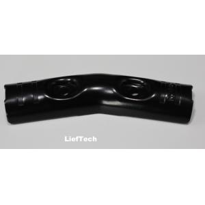 2.5 мм толщины Металлические трубы соединитель штамповки 160 градусов Металлический соединение ISO9001