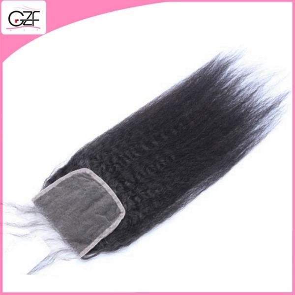 100% Virgin Human Hair Frontal Lace Closure with Baby Hair 13x4 Peruvian Virgin Hair Closure