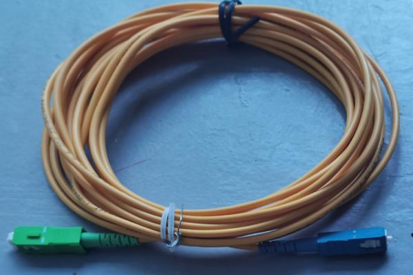 SM SX SC /APC-SC/UPC 3MM 5M Fiber Optic Patch Cable Excellent Repeatability