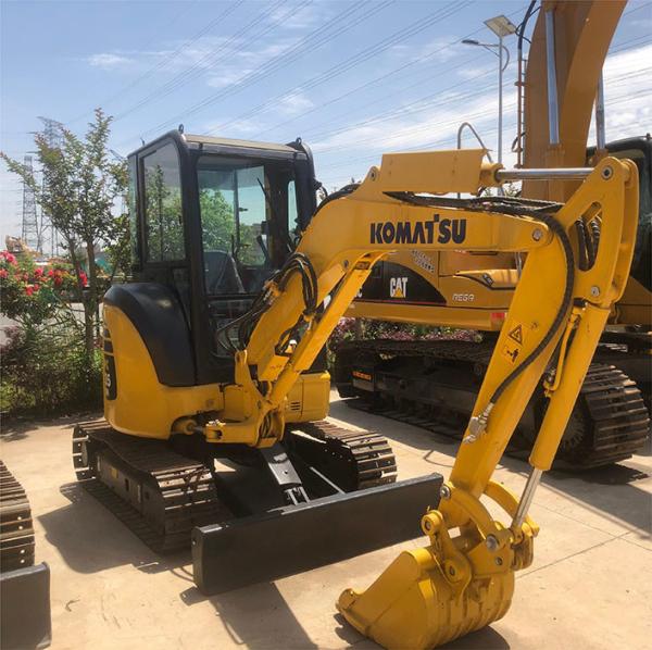 Original Komatsu PC30 PC35 PC40MR Excavator 3 Ton 4 Ton 3.5ton Mini Excavator Second Hand