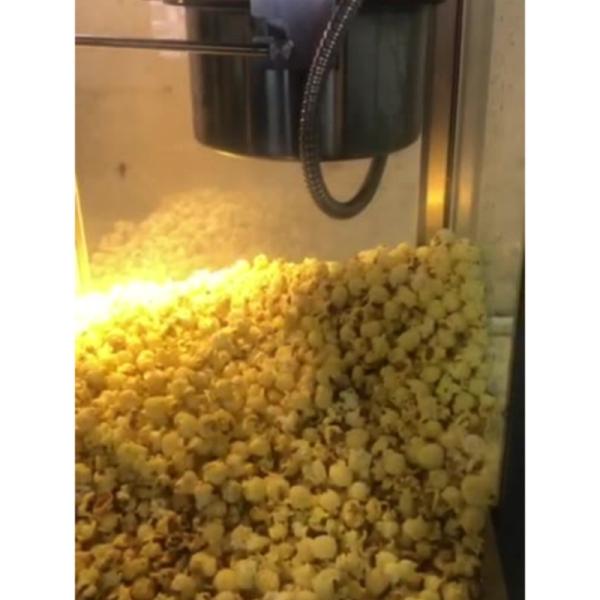Sugar Caramel Popcorn Coating Machine Electric Rotation 25KG Weight 0.15CBM Mini Size