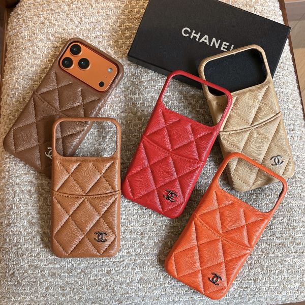 Lychee Pattern Card Slot iPhone 17 Pro Max Case Half-Wrapped Hard Shell Anti-Drop Autumn Winter Model 16 Pro