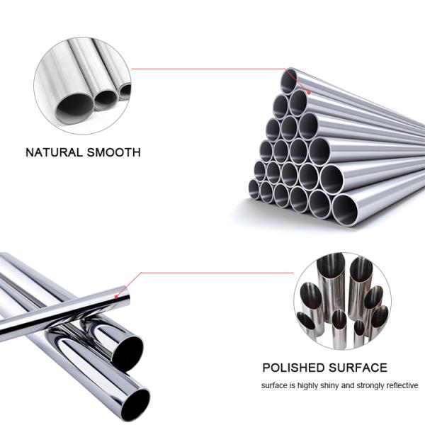 Ships Building Petroleum Seamless Round Tube 1-400mm ID Erw Stainless Steel Pipe