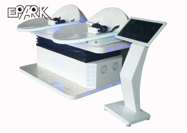 2.5KW 9D VR Simulator Virtual Reality Simulation Rides Game Machine Double Player Grass Skiing Vibrator