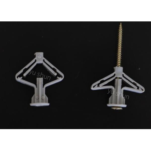 Expandable Butterfly Plastic Wall Plug Screw Oem