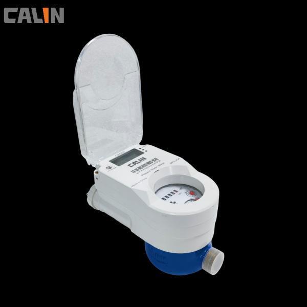 Contador del agua pagado por adelantado cuerpo de cobre amarillo obediente de CashWater STS