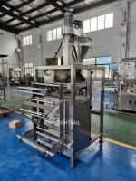 100 à embalagem 6000g pesam a máquina de embalagem do pó de Vffs da escala automática