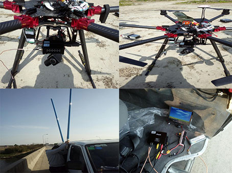 шифрование силы AES256 латентности 1W передатчика & приемника HDMI CVBS связи COFDM UAV 15km видео- низкое