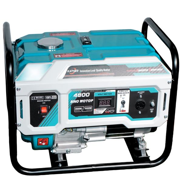 Small Generator For Home Camping 2.8kva 3kw 5kva 6kva 8kva 10kva Gasoline 50hz/60hz 220v/380v Alternators